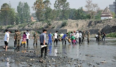 ६०१ हप्तामा पनि सफा हुन नसकेको वाग्मती Image