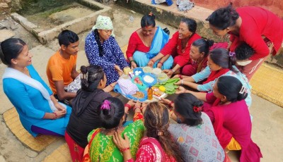 आमा समूहले सुरू गरे गर्भवती पोषण नाङ्लो कार्यक्रम Image