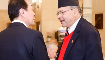 Khanal and Chinese Vice-Premier Xuexiang Hold Meeting Image