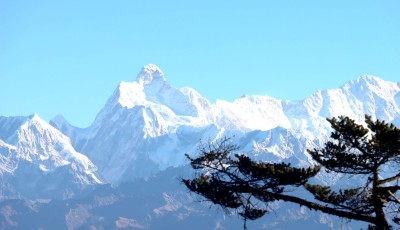 Majestic View of Kumbhakarna Himal from Pathibhara Image