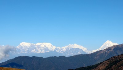 "Majestic View of Makalu from Gufapokhari" Image