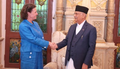 Australian Ambassador Pays Courtesy Call on PM Oli Image