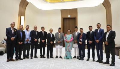 President Paudel Reaches Baku Image