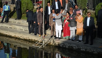 राष्ट्रपति पौडेलद्वारा छठी माताको पूजाआराधना Image