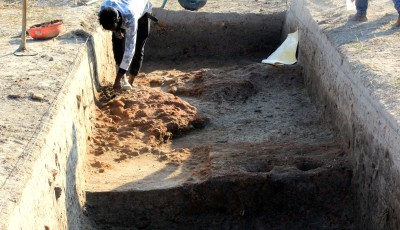 Excavation in Panditpur, Ramgram Municipality Image