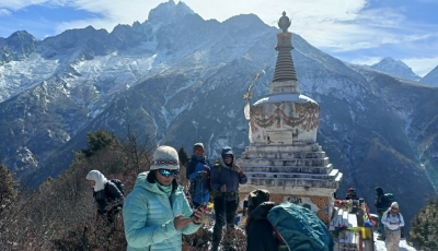 सगरमाथा क्षेत्र छोड्ने विदेशी पर्यटकको सङ्ख्या बढी Image