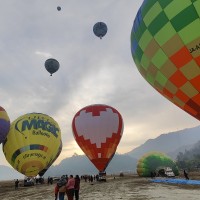 "International Hot Air Balloon Festival Takes Off in Pokhara" Image