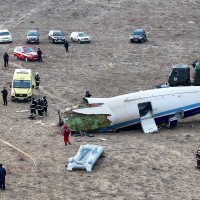 Azerbaijan Airliner Crash (Photographs) Image