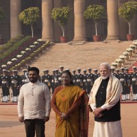 भारतीय राष्ट्रपति मुर्मू र प्रधानमन्त्री मोदीको श्रीलङ्काका राष्ट्रपति दिसानायकेसँग भेटवार्ता Image