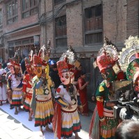 Navdurga Dance Heading Towards Nagdesh Image